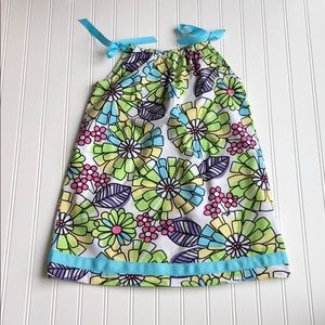 Hanna Andersson Pillow Case Tie dress